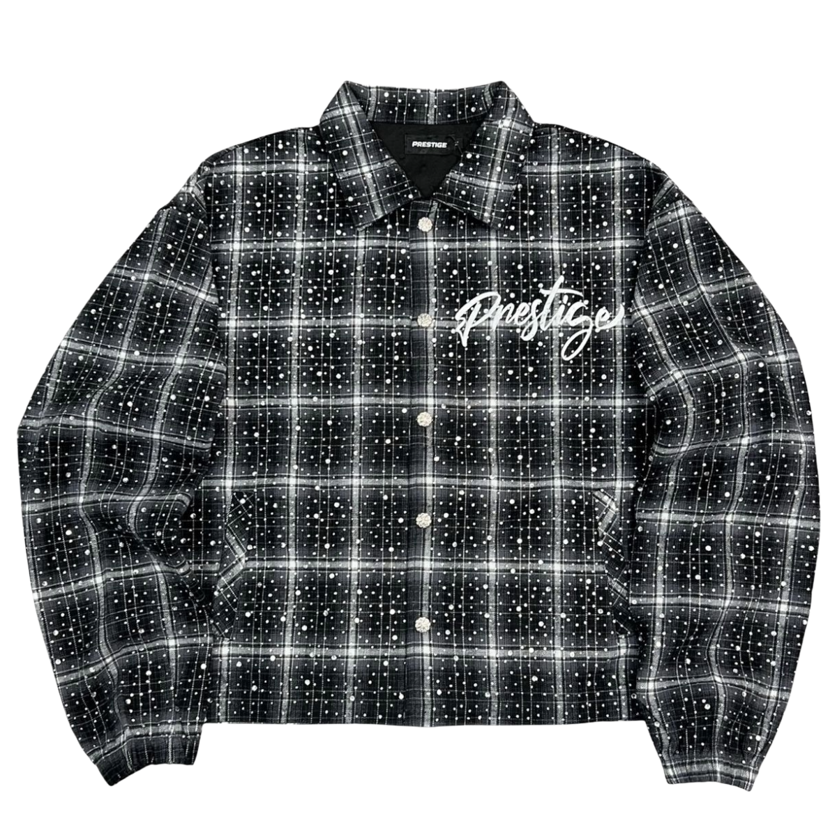 PRESTIGE "PRIME" FLANNEL JACKET (BLACK)