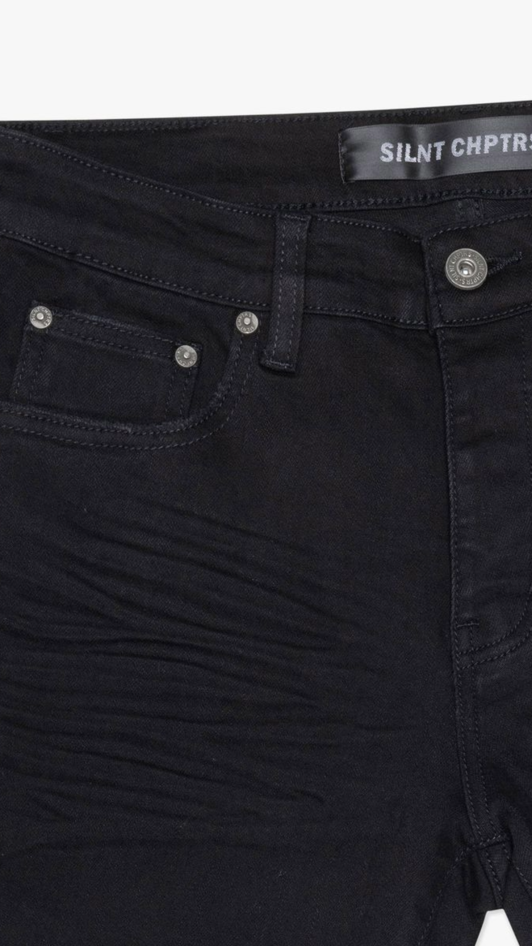 SC "CHPTRS. STACKED" JET BLACK