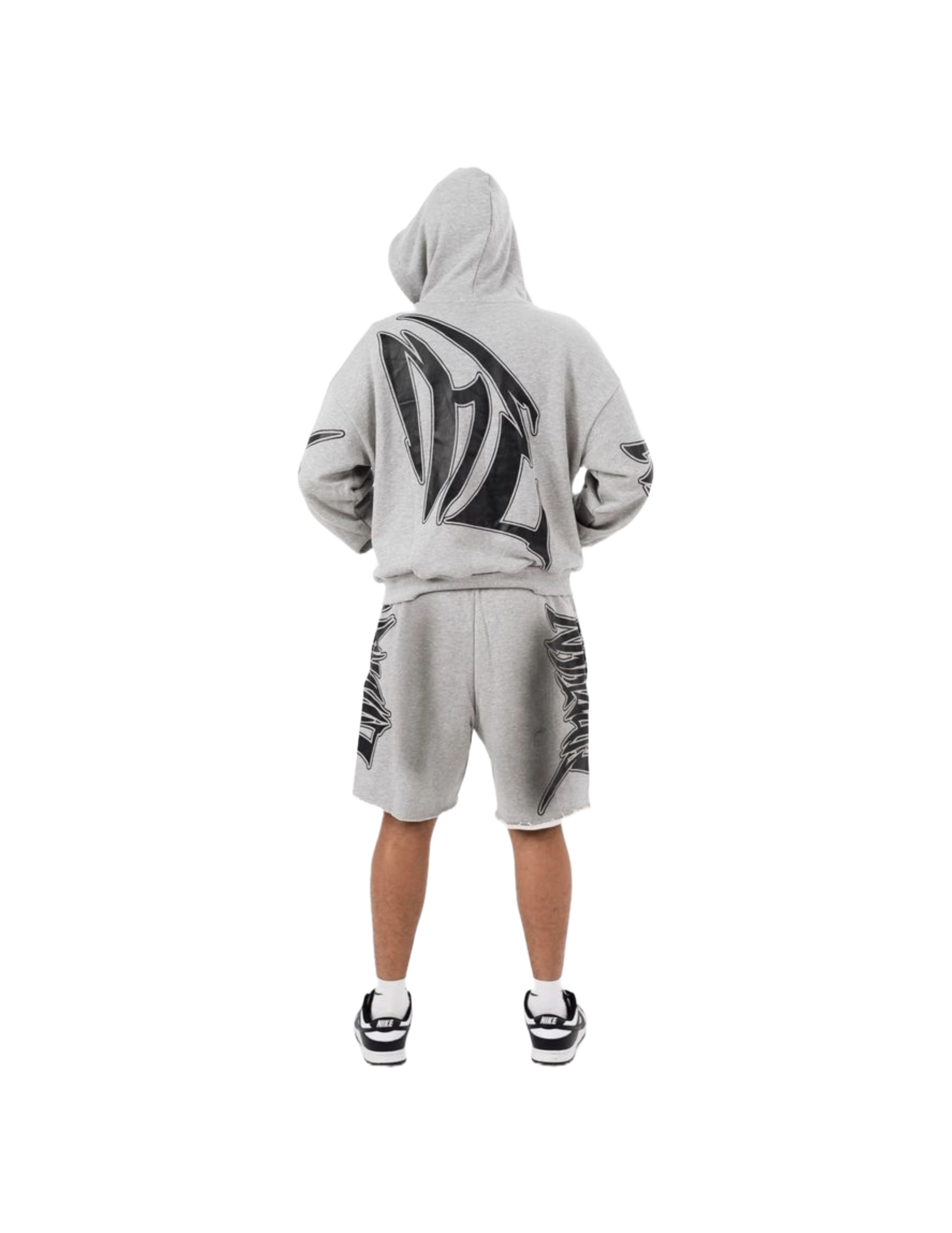 ME "GREY FADED HOODIE"