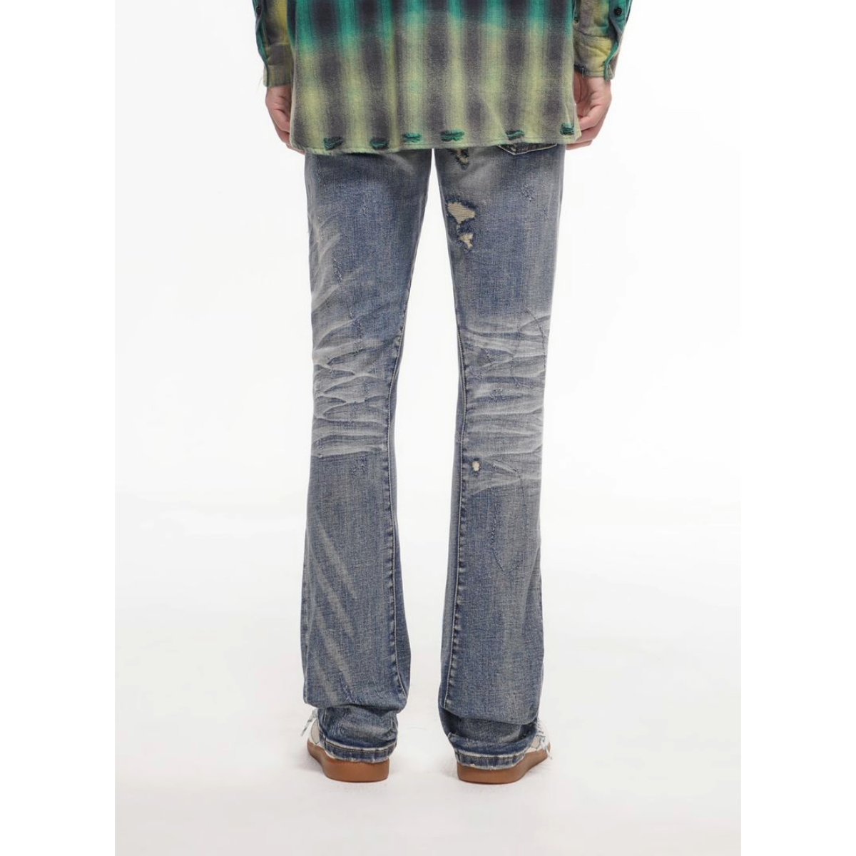 VALABASAS "STATIC" BLUE WASH DENIM
