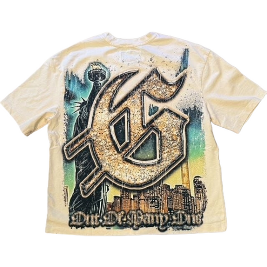 GODSPEED SIGHTSEEING TEE (BONE)