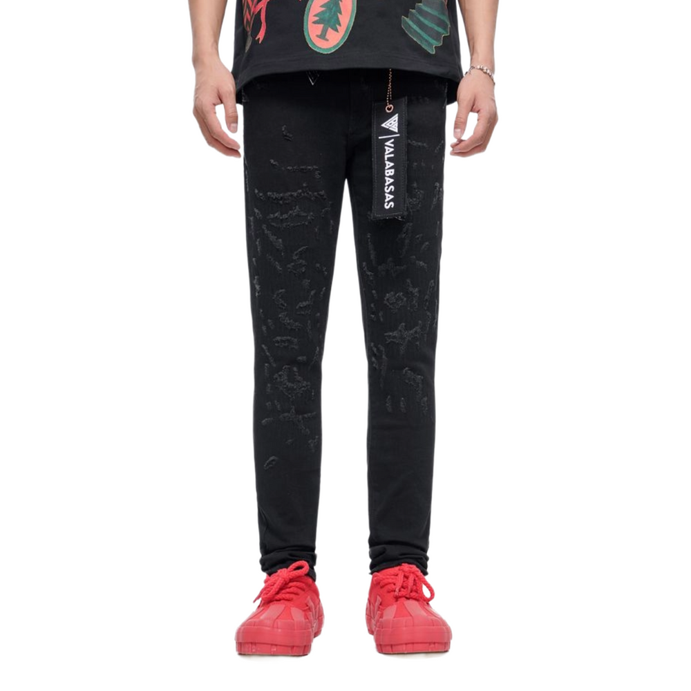 VALABASAS "LOCKDOWN" BLACK DENIM