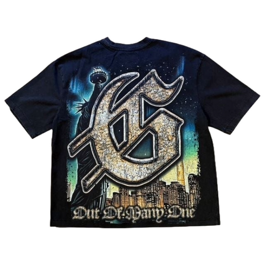 GODSPEED SIGHTSEEING TEE (BLACK WASH)