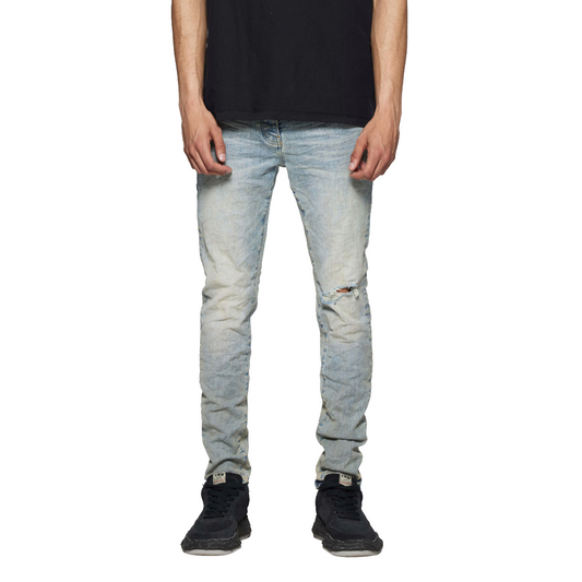 PURPLE 'VENICE SUNBLEACHED' STRETCHED DENIM