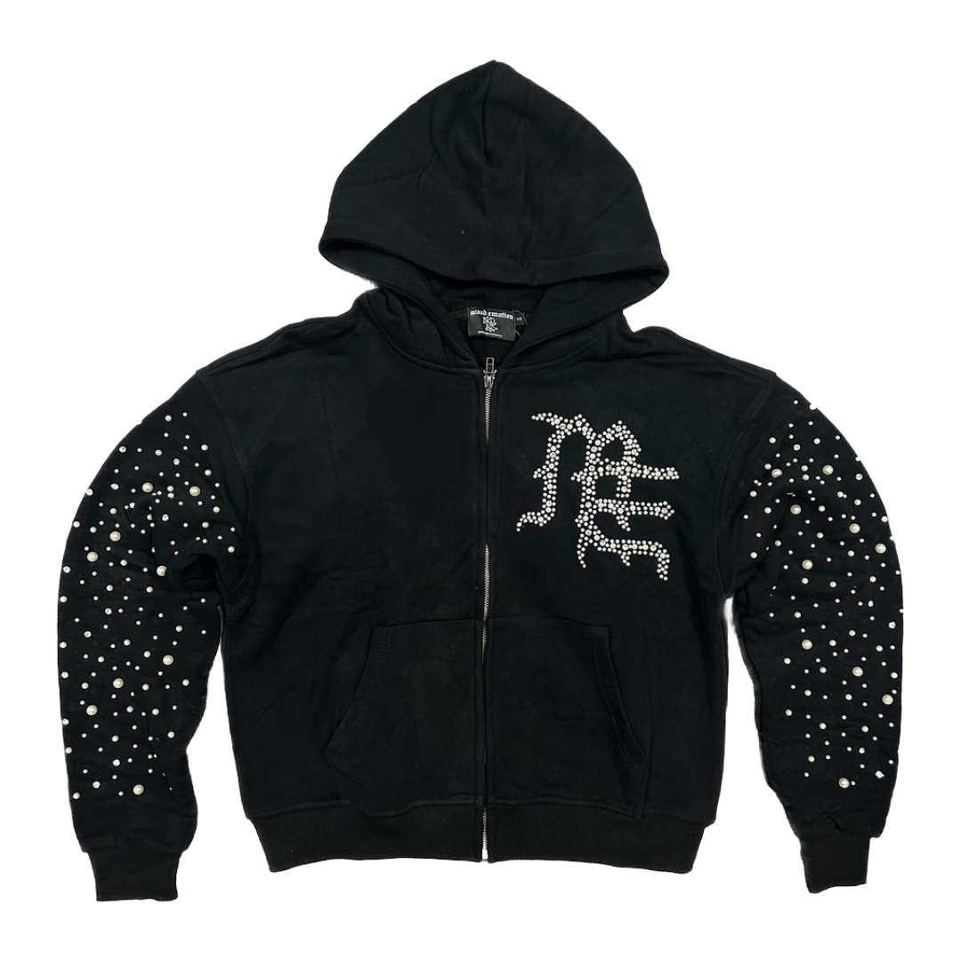 ME BLACK "PEARL" HOODIE