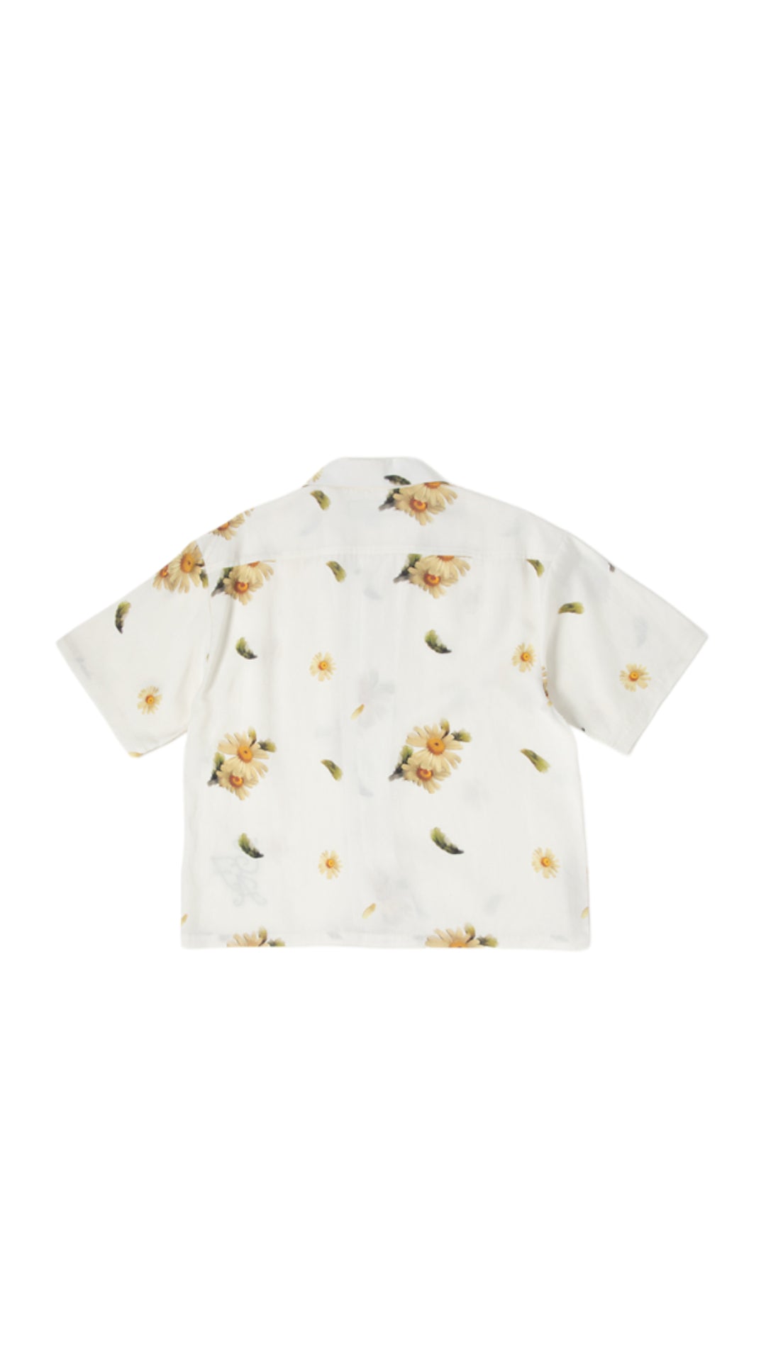 GFA "ART SMOCK" CROP BUTTON UP