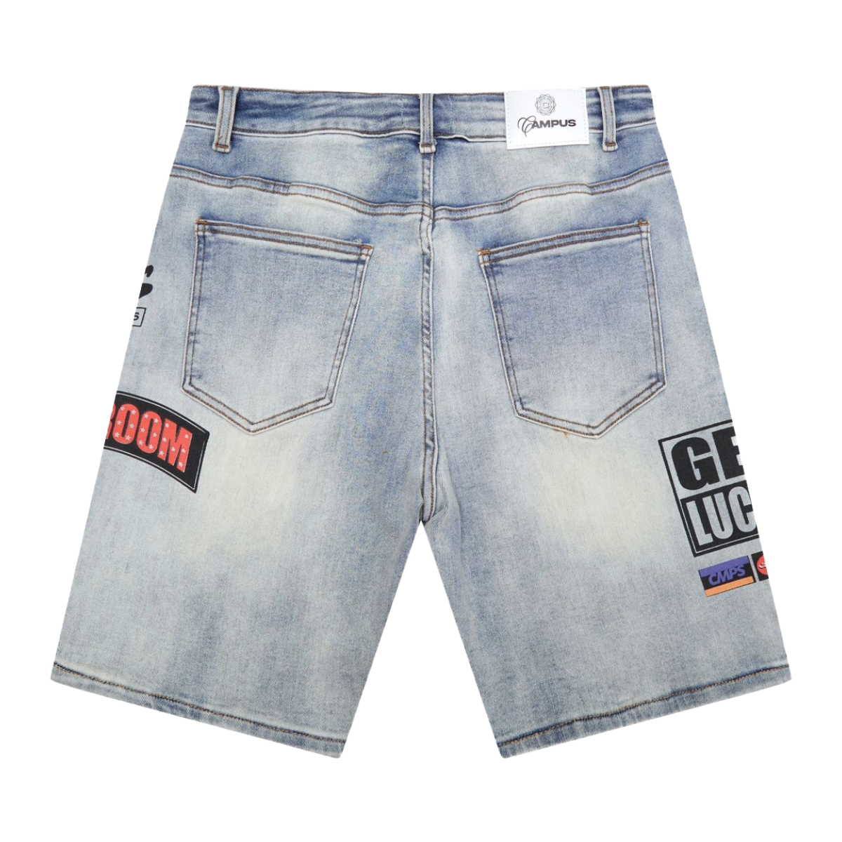 CAMPUS 'VICE' DENIM JORTS (BLUE)
