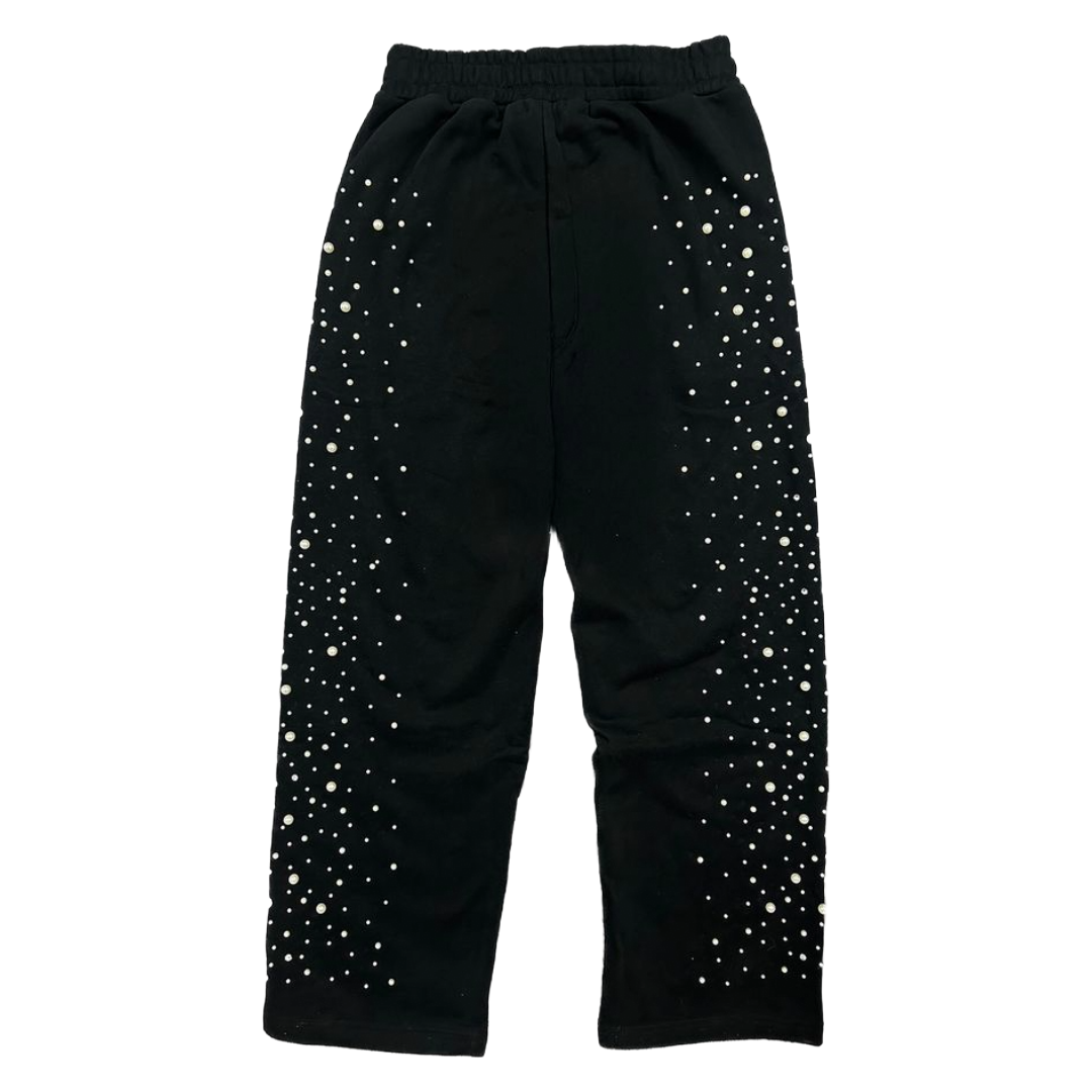 ME BLACK "PEARL" SWEATPANTS