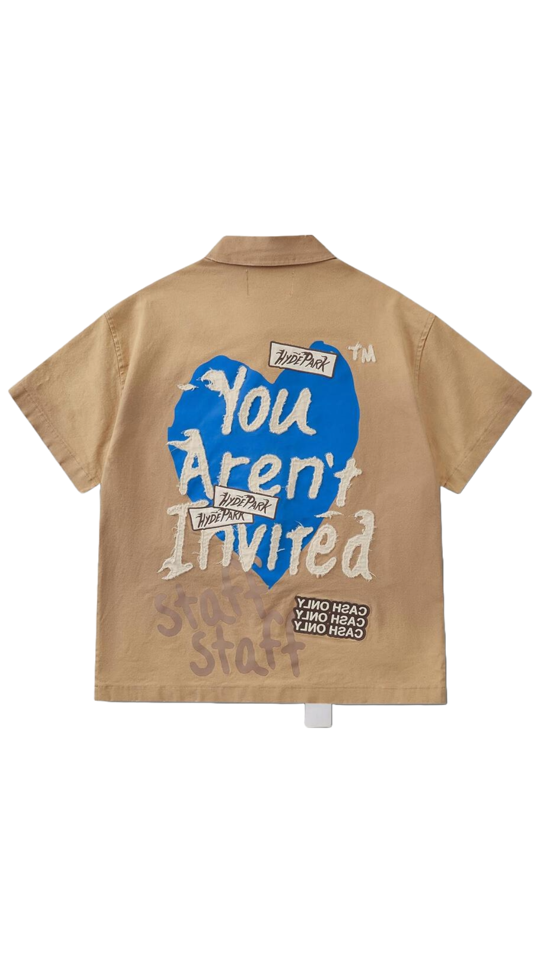 Hyde Park Cash Only Work Shirt - Khaki