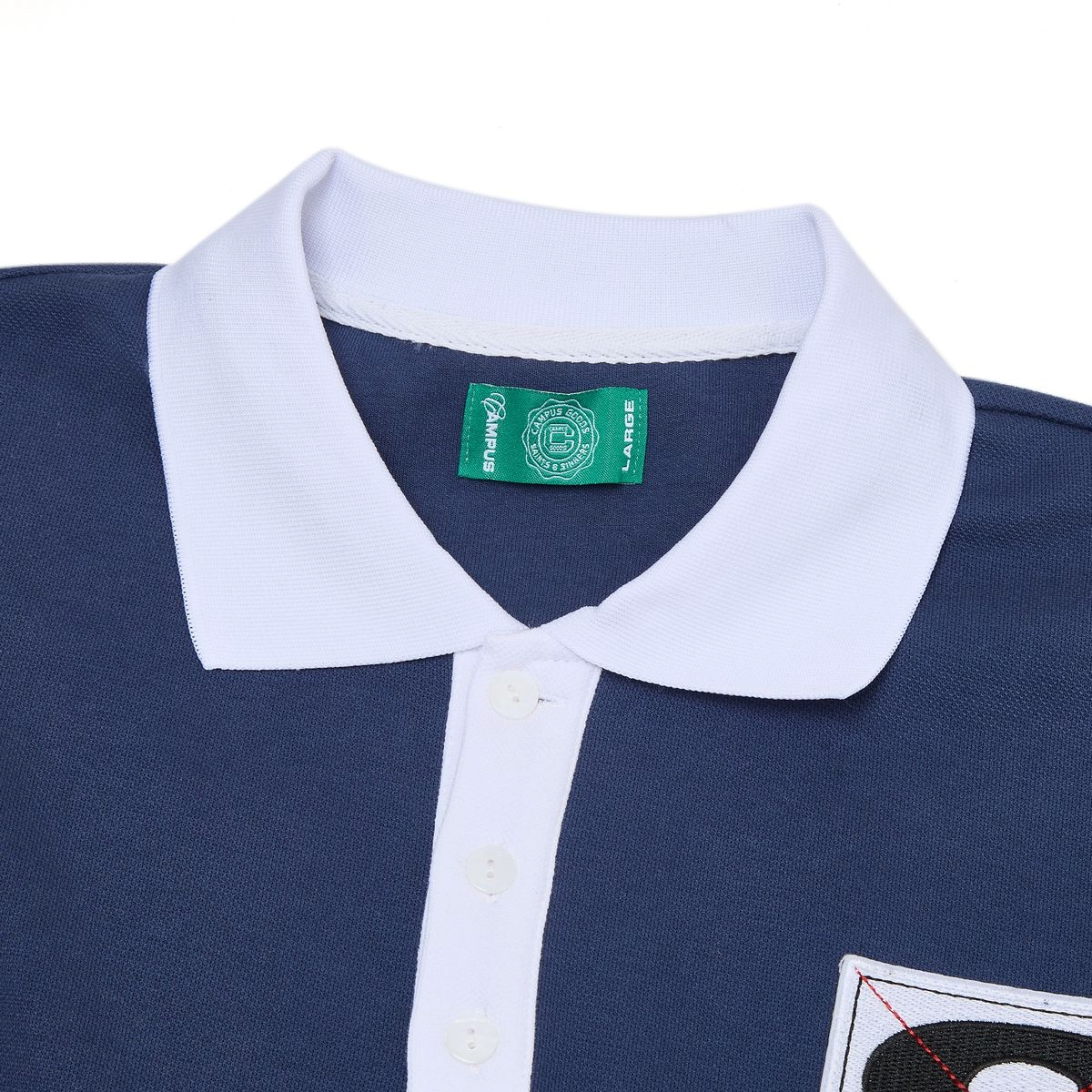 CAMPUS 'VALOR' VARSITY POLO (BLUE)