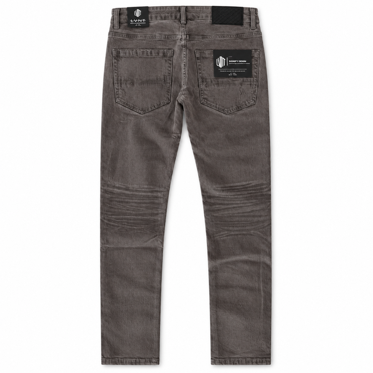 LVNT "BROWN WASH" SKINNY DENIM