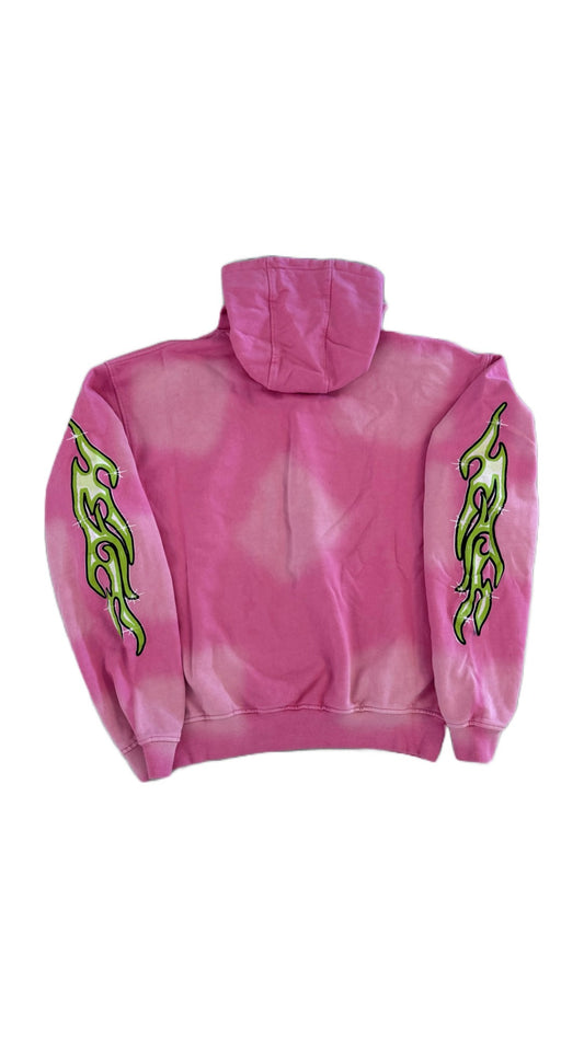 AMICCI PAOLA GRAPHIC HOODIE PINK