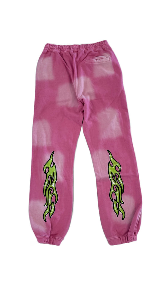 AMICCI PAOLA GRAPHIC JOGGER PINK