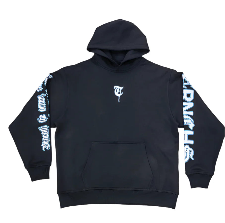 TRNCHS "MASKED SOLDIER" BLACK HOODIE
