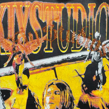 KOOL KIY "NEVERMIND" FADED BLACK HOODIE