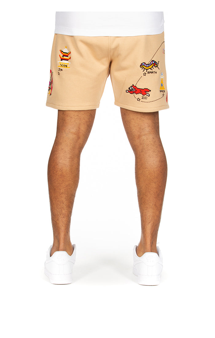 ICECREAM DESTINATION SHORTS (GINGER)