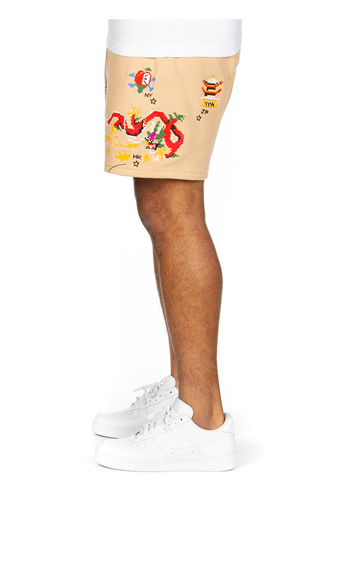 ICECREAM DESTINATION SHORTS (GINGER)