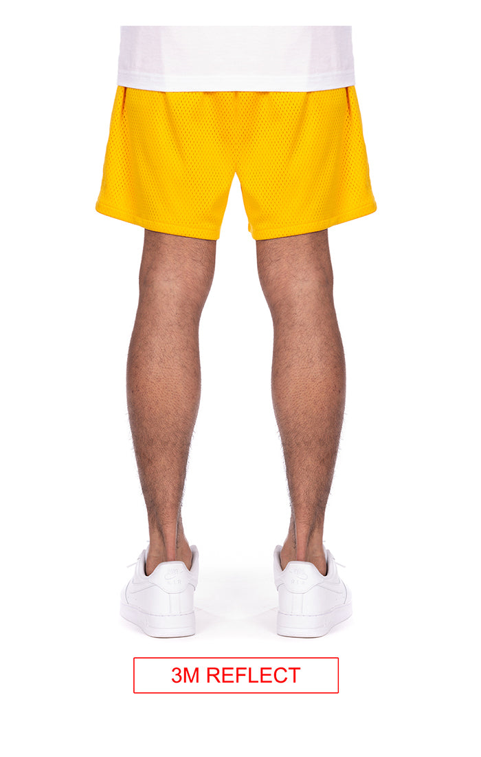 ICECREAM KATAKANA SHORTS (GOLD) 3M REFLECT