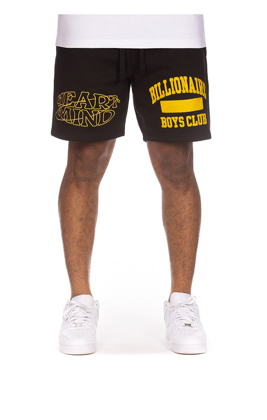 BBC HEART MIND STARS SHORTS (BLK)