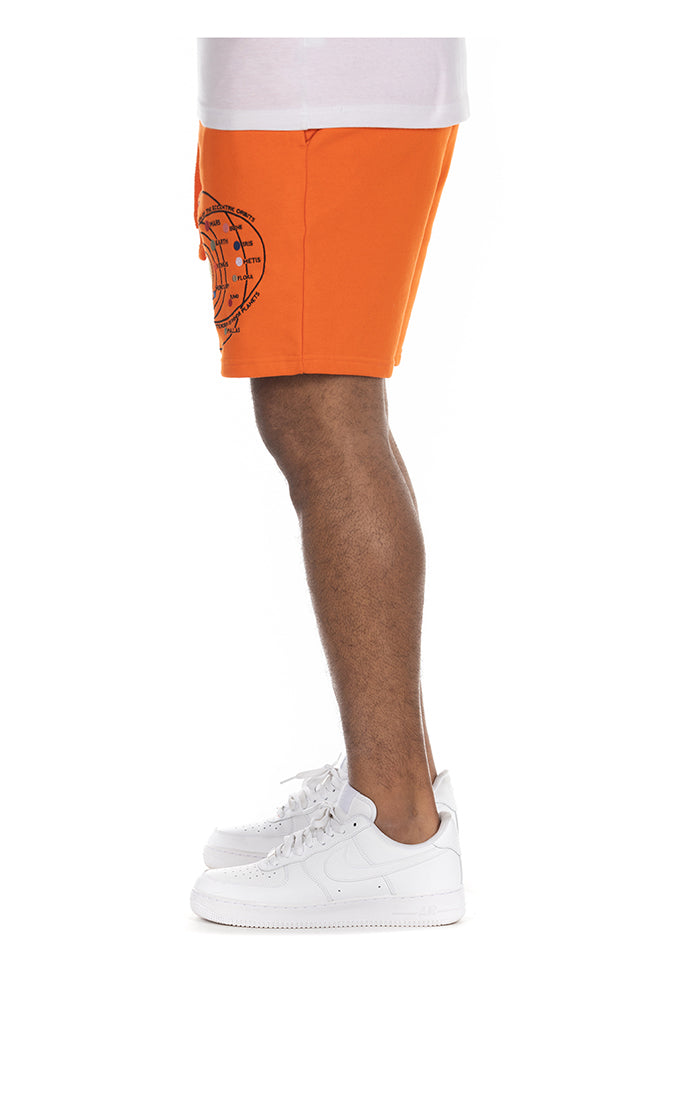 BBC AURA SHORTS (ORANGE)