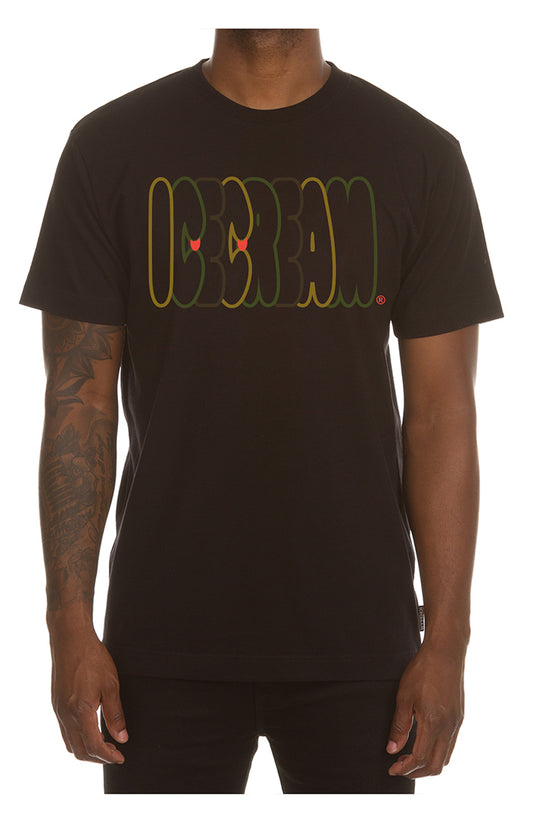 ICECREAM BUBBLE SS TEE (BLACK)