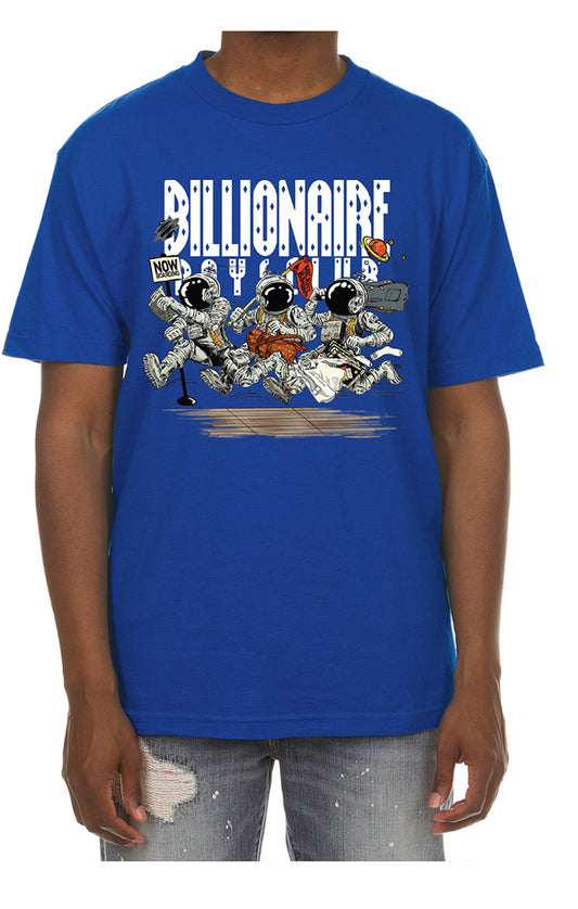 BBC NOW BOARDING TEE (BLUE)