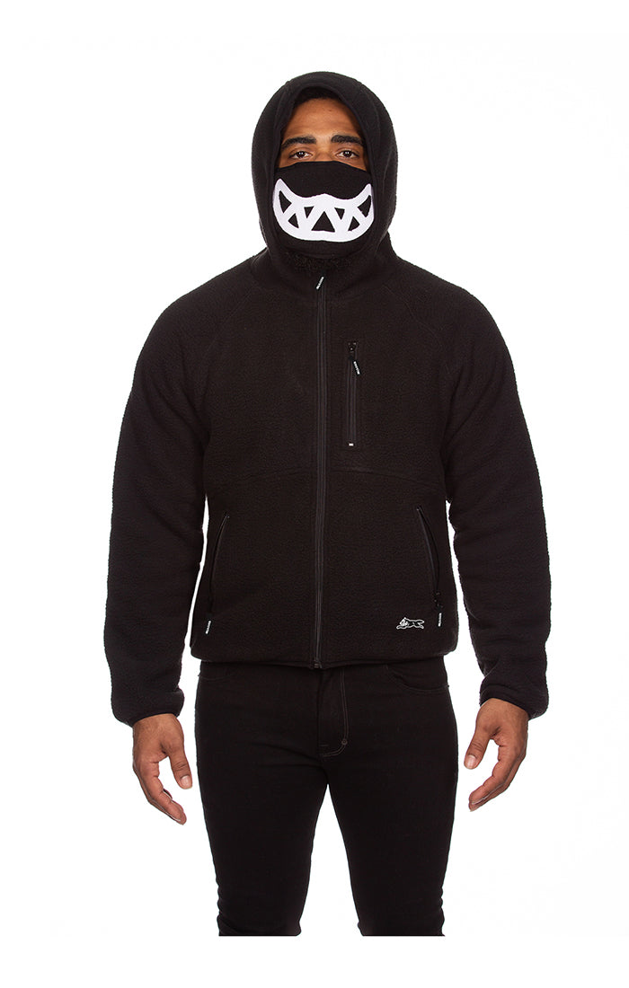 IC GRIN ZIP FRONT HOODIE