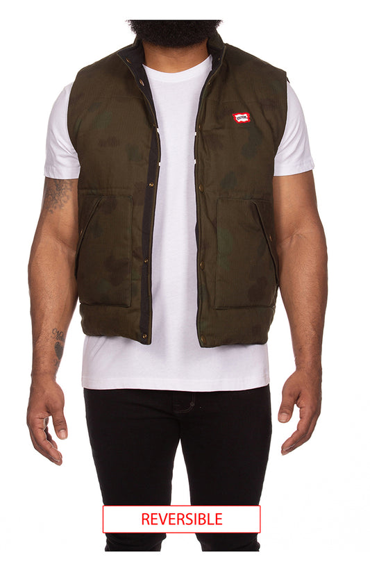 IC LOGWOOD VEST (REVERSIBLE)