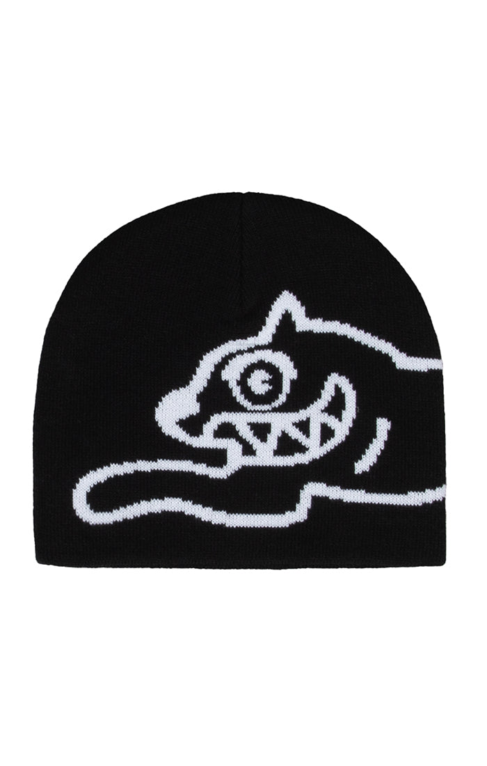 IC BLACK BIG BANK KNIT CAP