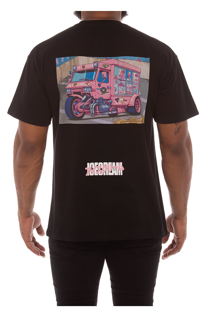 IC "CYBER TRUCK" BLACK SS TEE