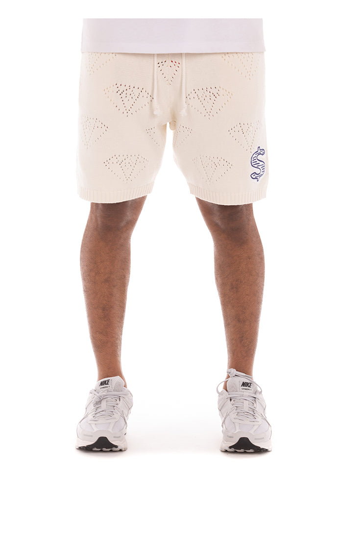 BB "CUBIC" SHORTS (GARDENIA)