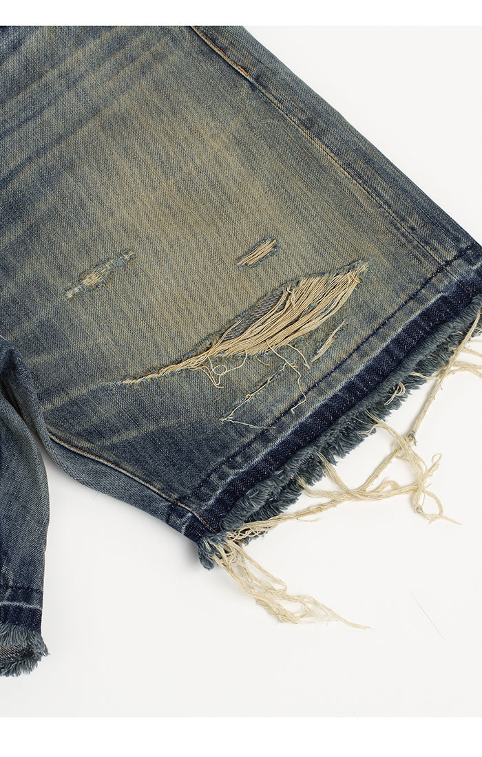 BB CADET JEAN SHORTS - CRATER