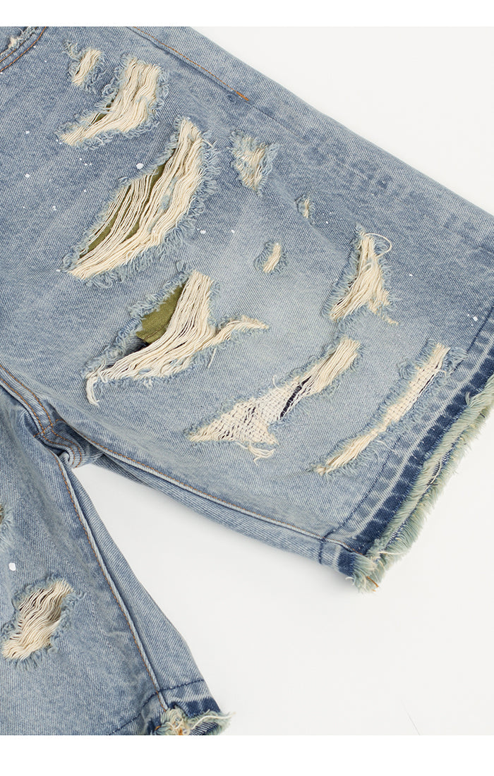 BB CHRONOS JEAN SHORTS - COMET