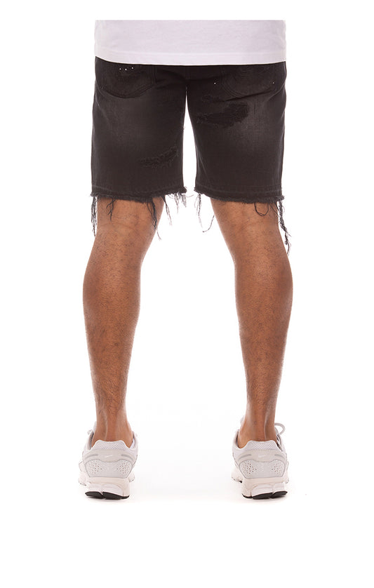 BB OUTER LIMIT JEAN SHORTS - BLACK