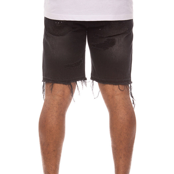 BB OUTER LIMIT JEAN SHORTS - BLACK