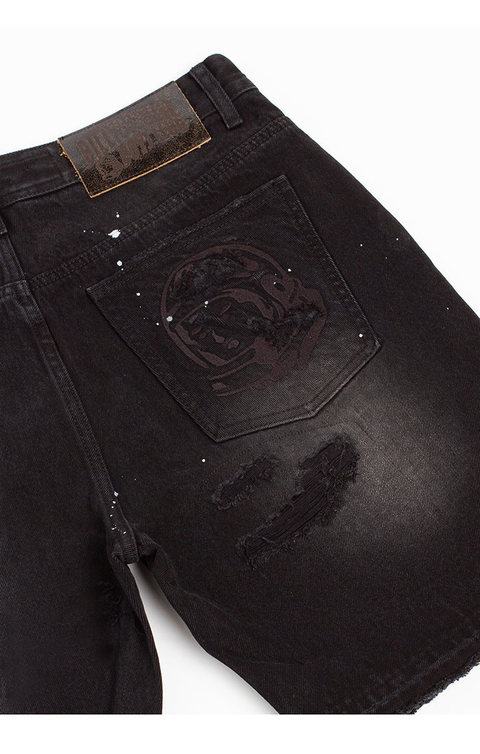 BB OUTER LIMIT JEAN SHORTS - BLACK