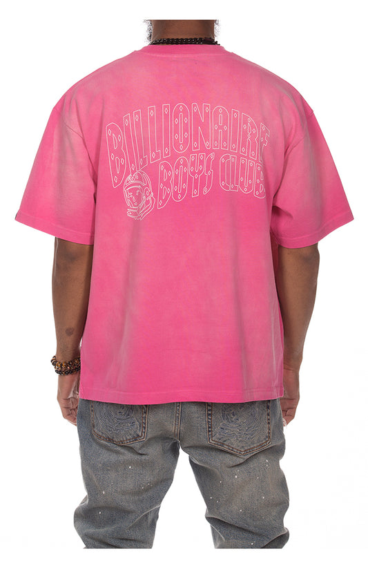 BB FADED HELMET SS KNIT - CARMINE ROSE