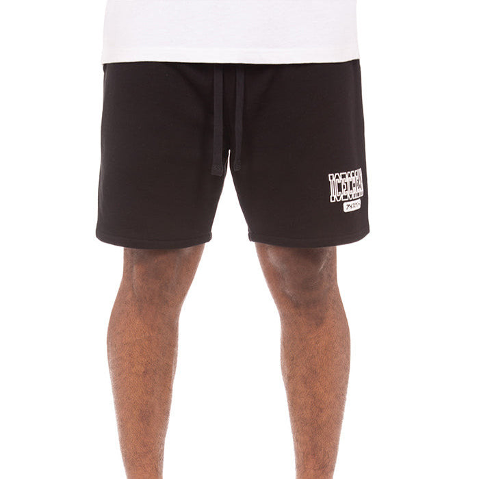 IC COLLEGE SWEATSHORTS (BLACK)