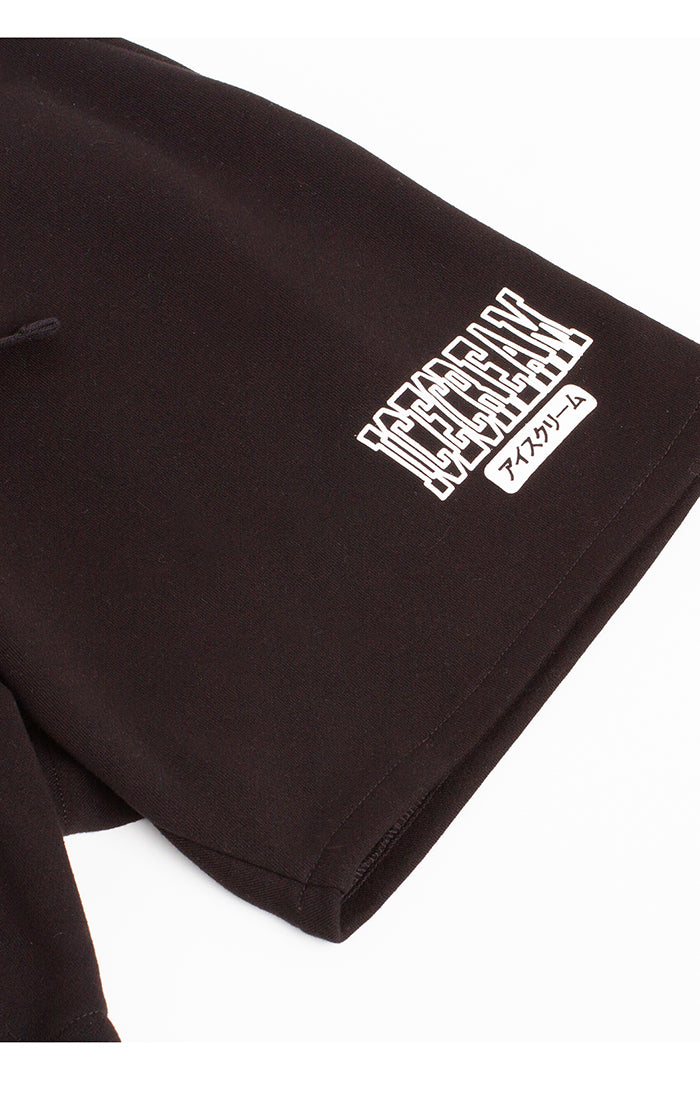 IC COLLEGE SWEATSHORTS (BLACK)