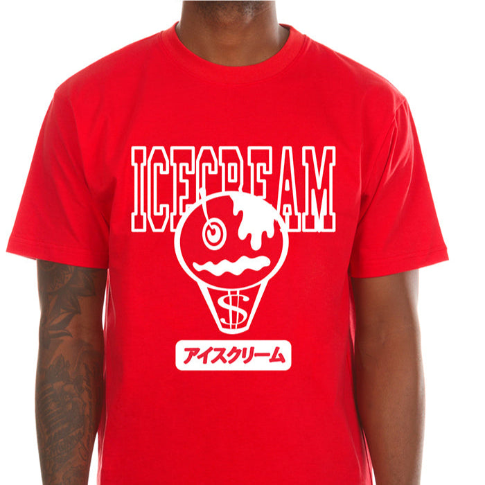 IC SPLAT SS TEE (RED)