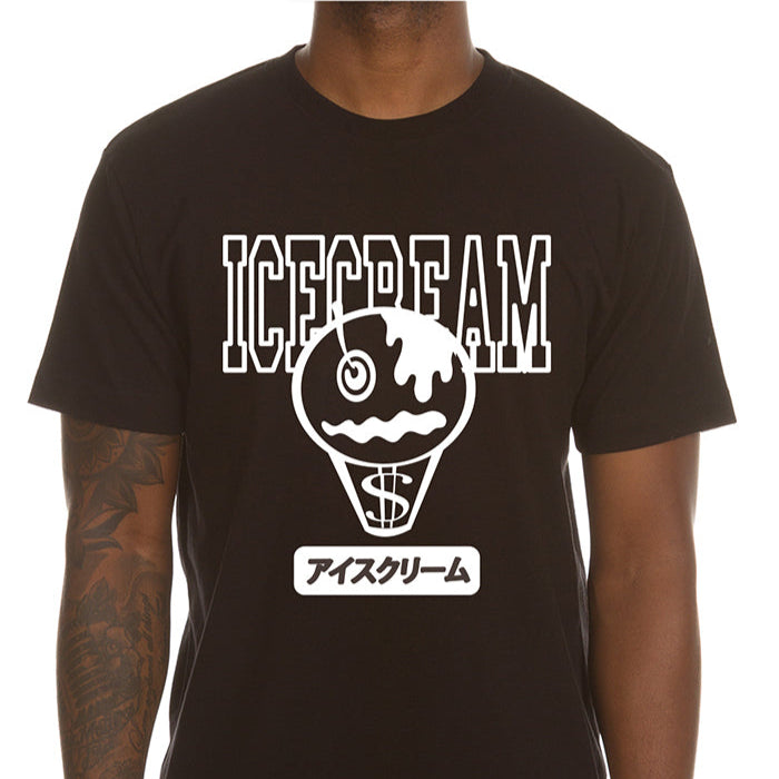 IC SPLAT SS TEE (BLACK)