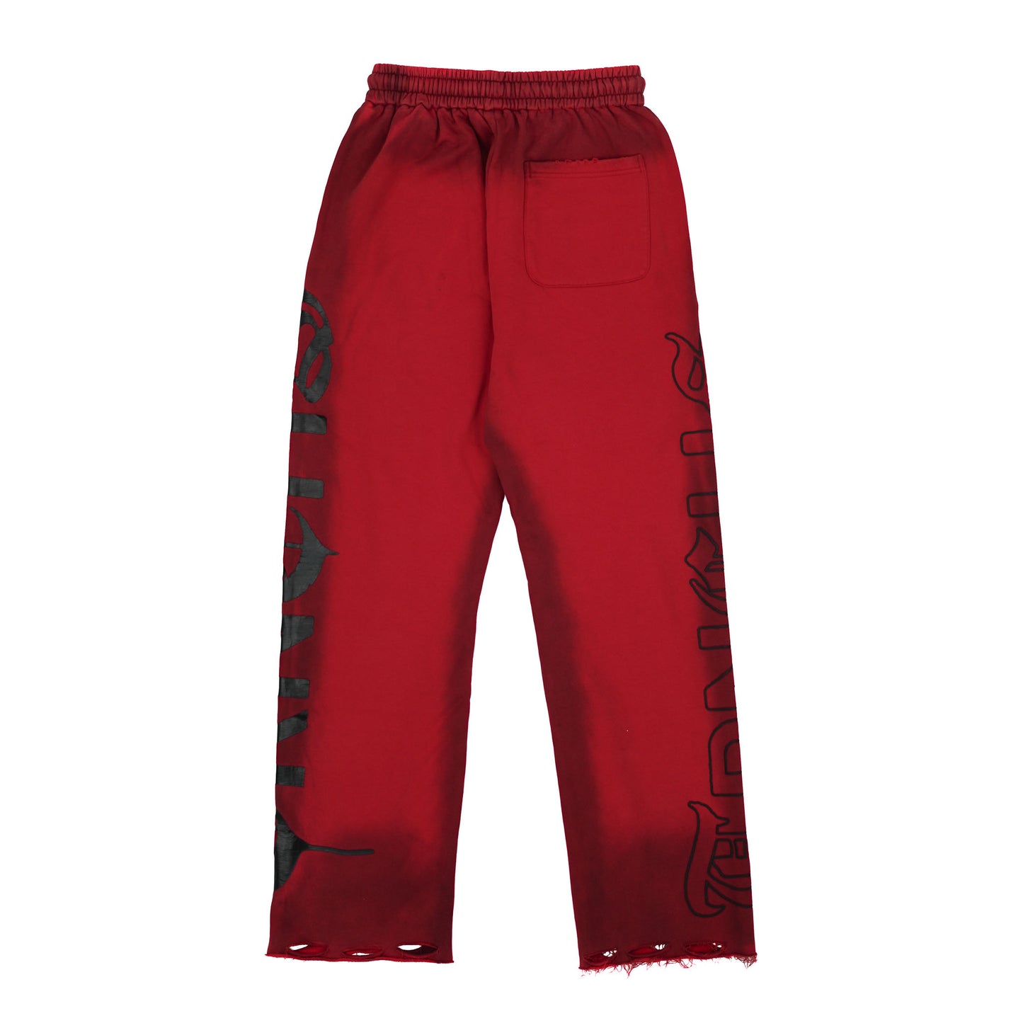 TRNCHS CRIMSON SCRIPT RED PANTS