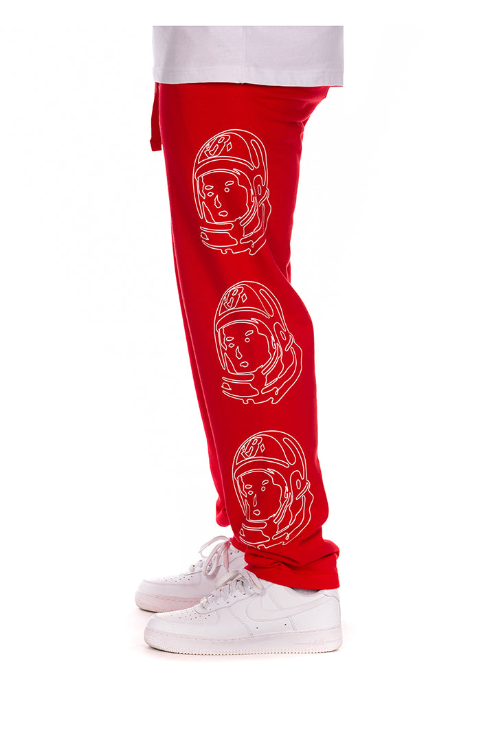 BB HELMET LINE SWEATPANTS (RED)