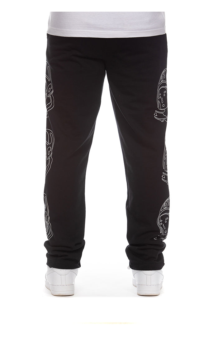 BB HELMET LINE SWEATPANTS (BLACK)