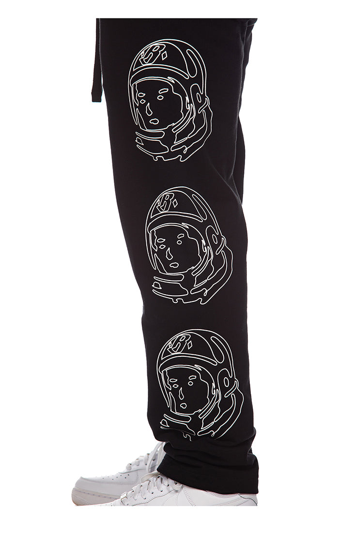 BB HELMET LINE SWEATPANTS (BLACK)