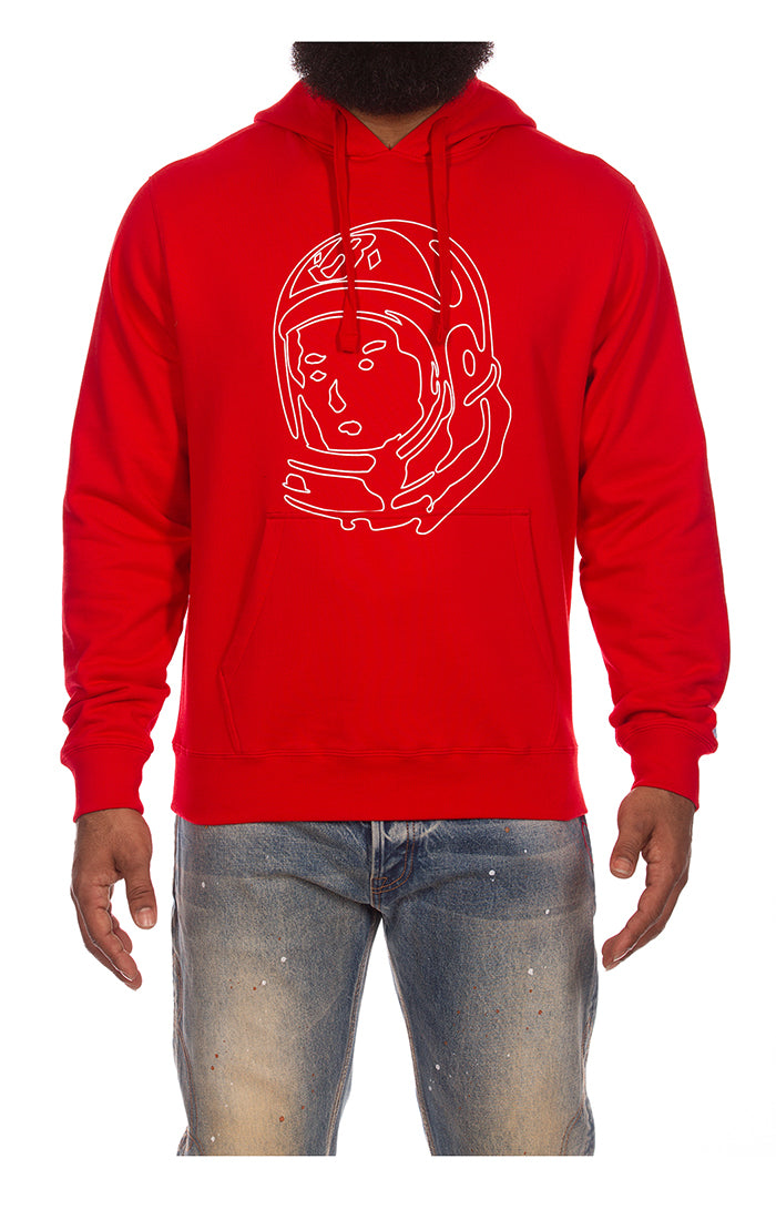 BB LINE HELMET HOODIE (RED)