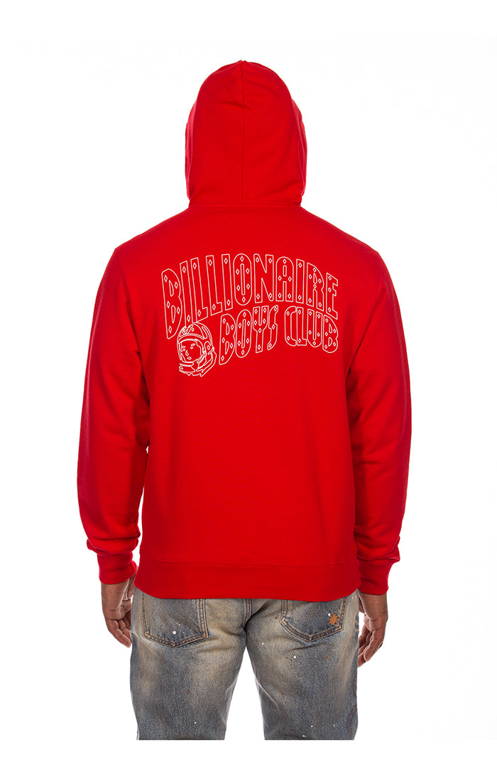 BB LINE HELMET HOODIE (RED)